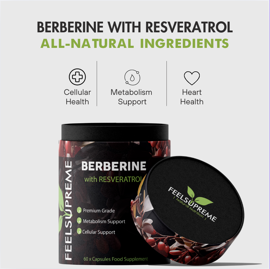 Berberine with Resveratrol 60s