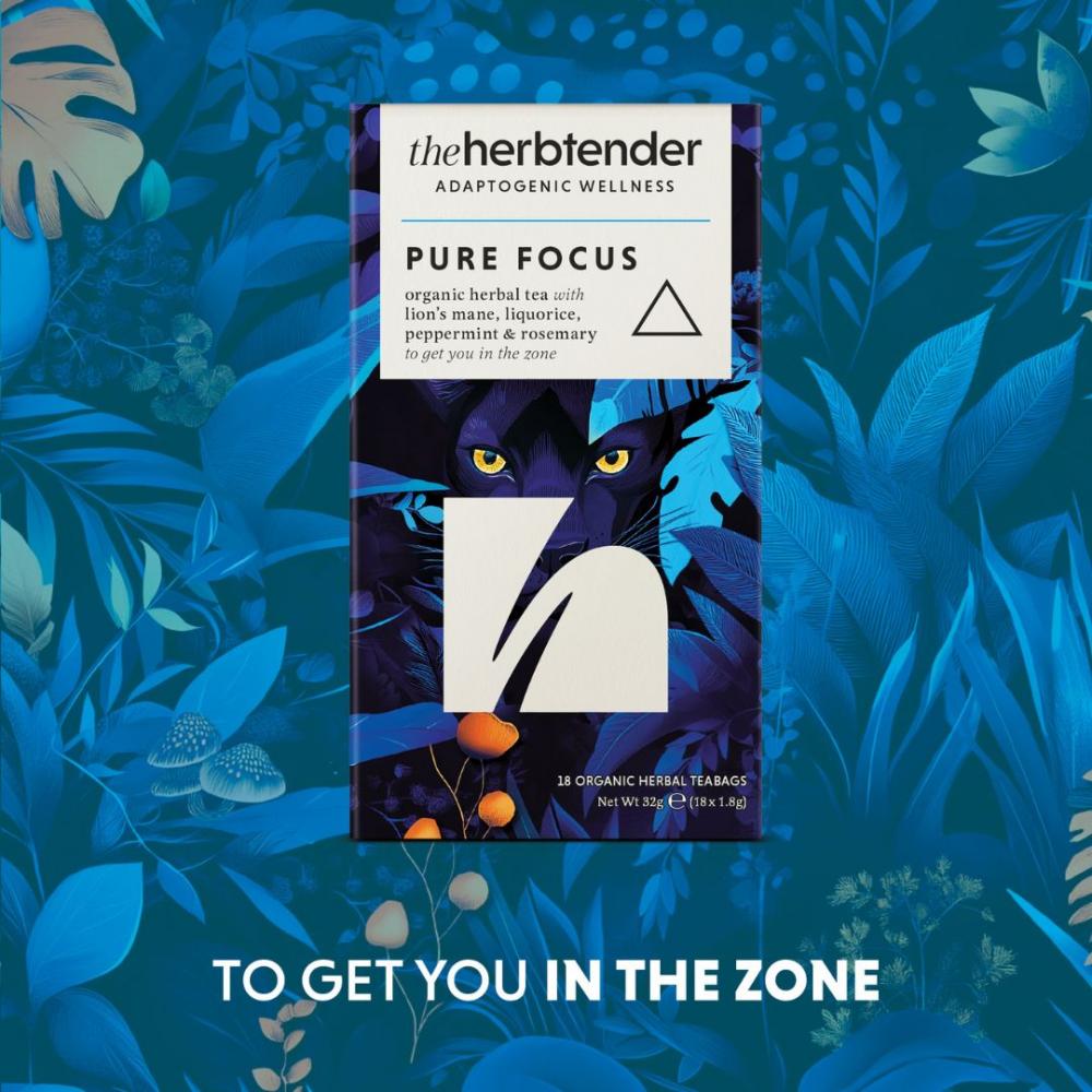 Pure Focus Organic Herbal Tea 18s