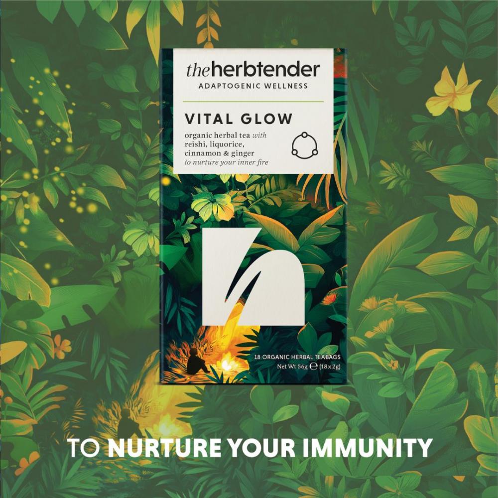 Vital Glow Organic Herbal Tea 18s
