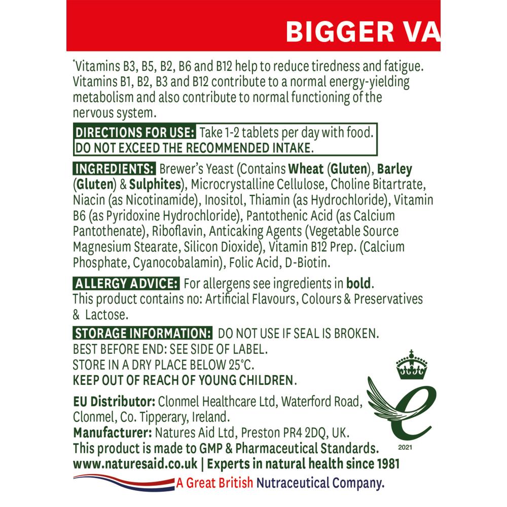 Vitamin B Complex 180s