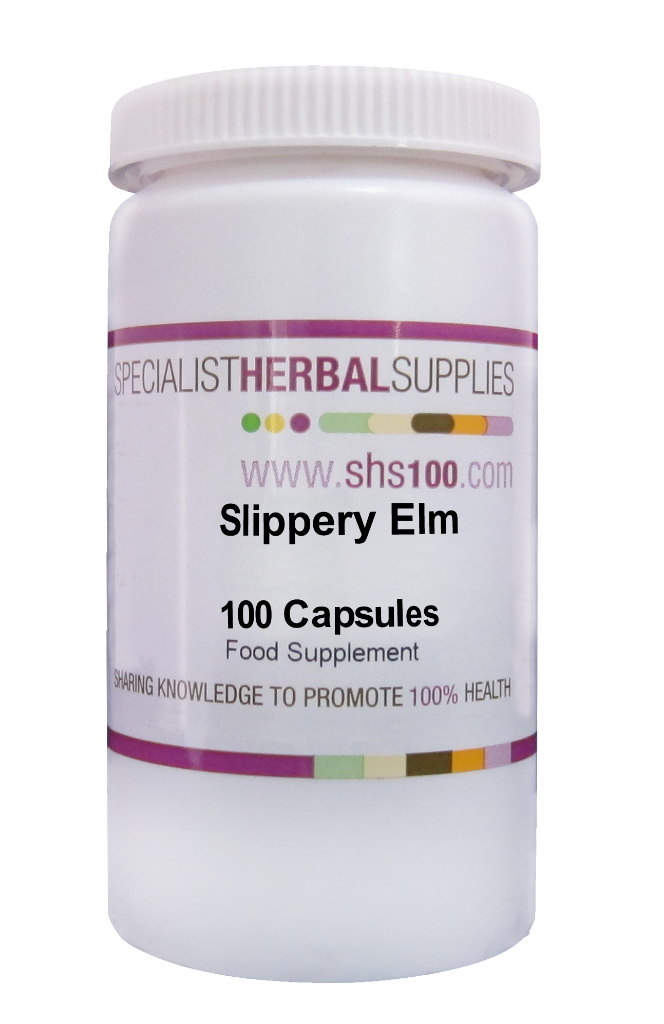 Slippery Elm Capsules 100's The Natural Dispensary