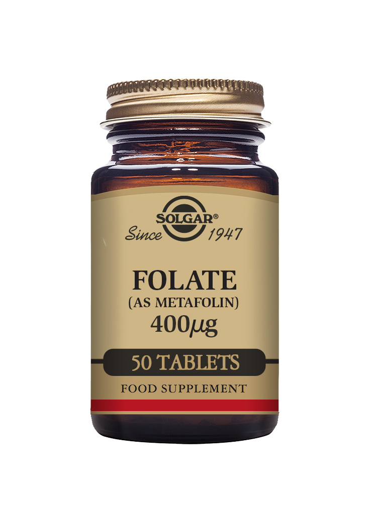 Folate (as Metafolin) 400ug 50's