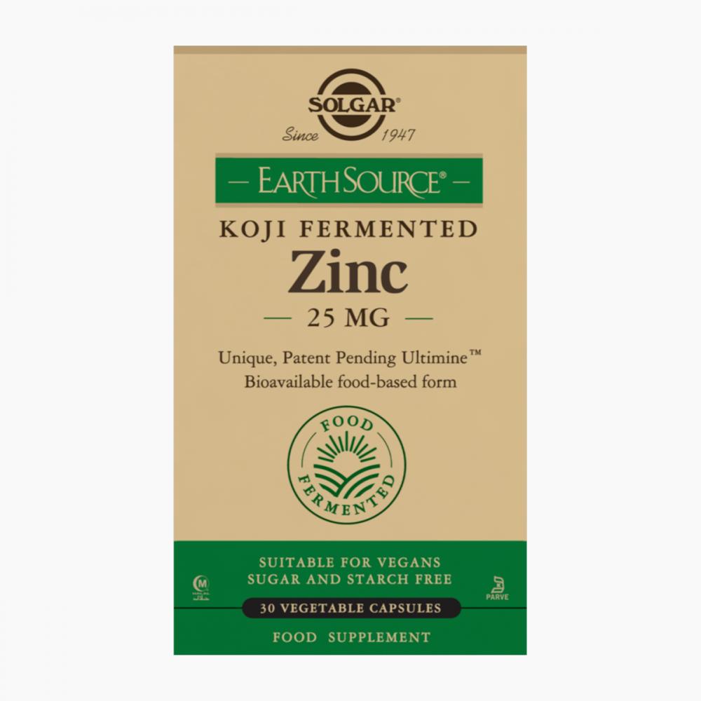 Earth Source Koji Fermented Zinc 25mg 30's