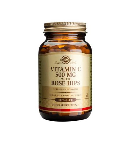 Vitamin C 500mg with Rose Hips 100's