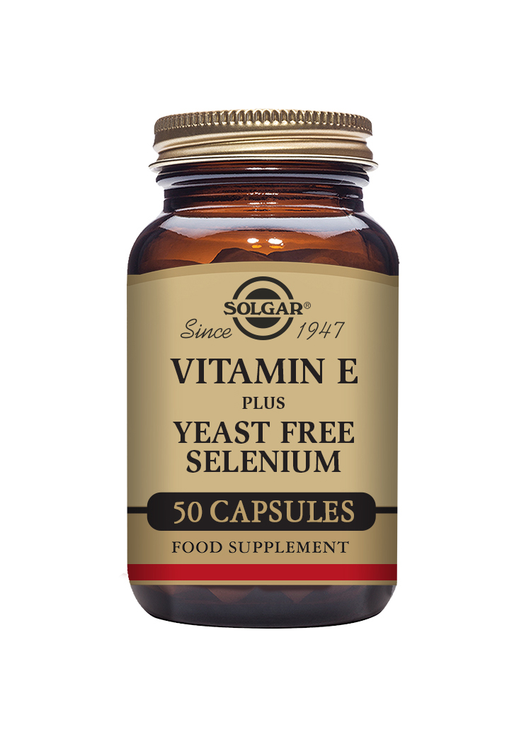 Vitamin E with Yeast Free Selenium 50's