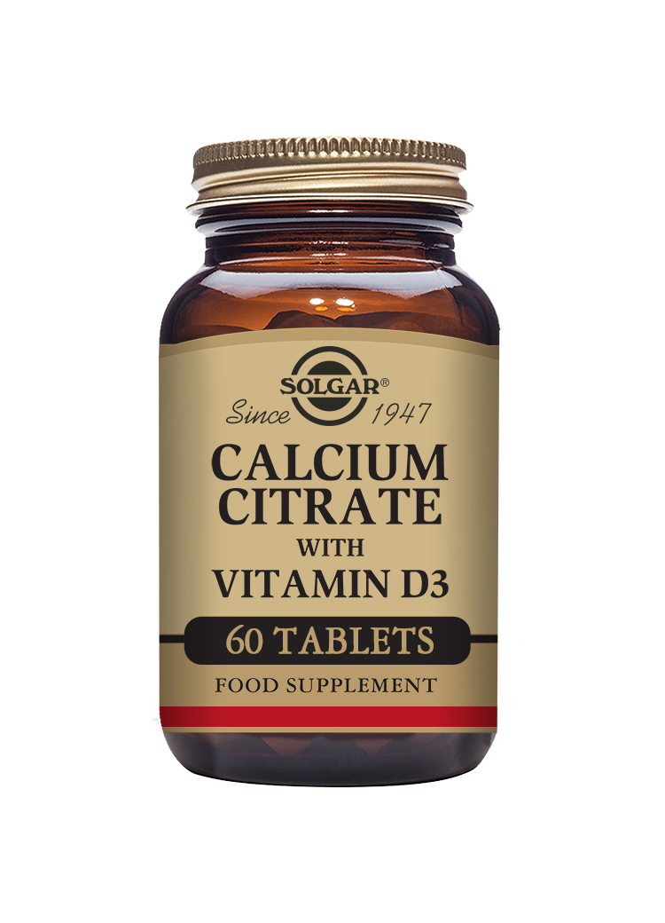 Calcium Citrate with Vitamin D3 60's