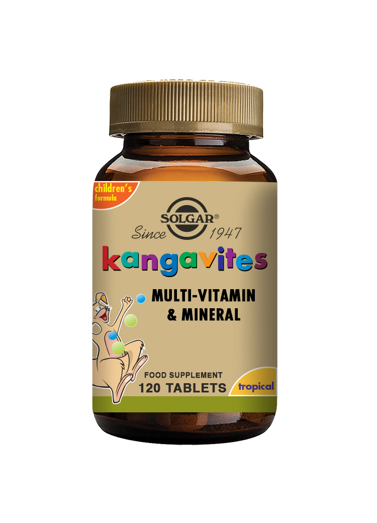 Kangavites Multivitamin & Mineral Tropical Punch (Children's Formula) 120's