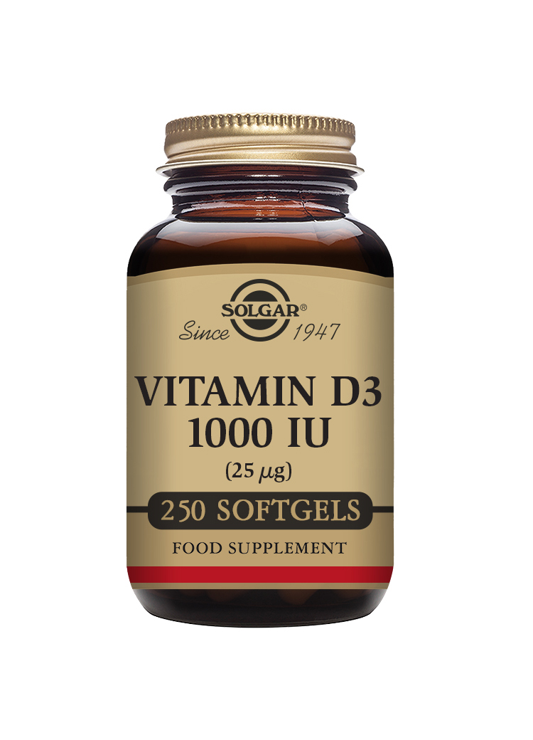 Vitamin D3 1000iu (25ug) 250 Softgels