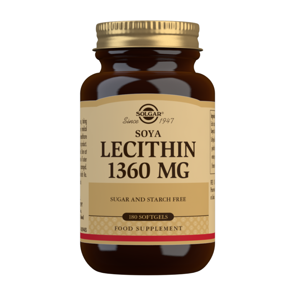Lecithin (Soya) 1360mg 180's
