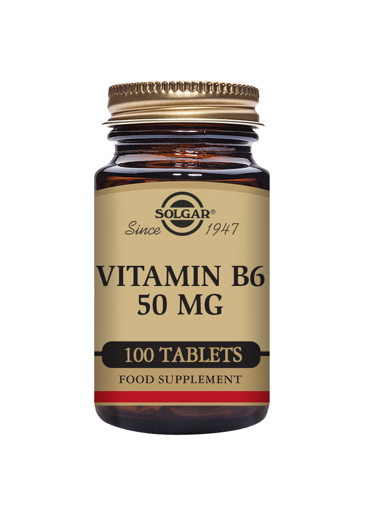 Vitamin B6 50mg 100's