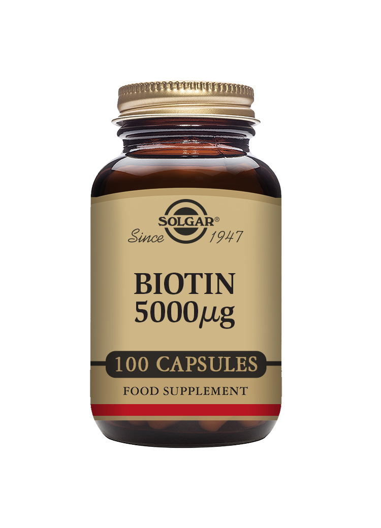 Biotin 5000ug 100's