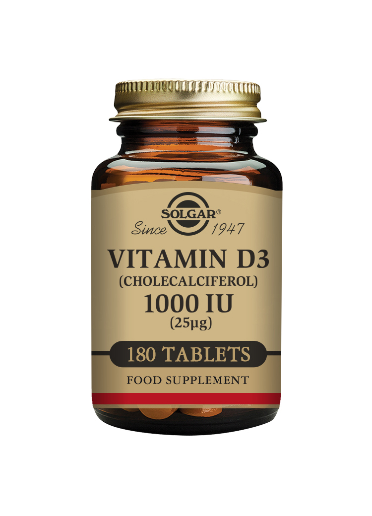 Vitamin D3 (Cholecalciferol) 1000iu (25ug) 180 Tablets