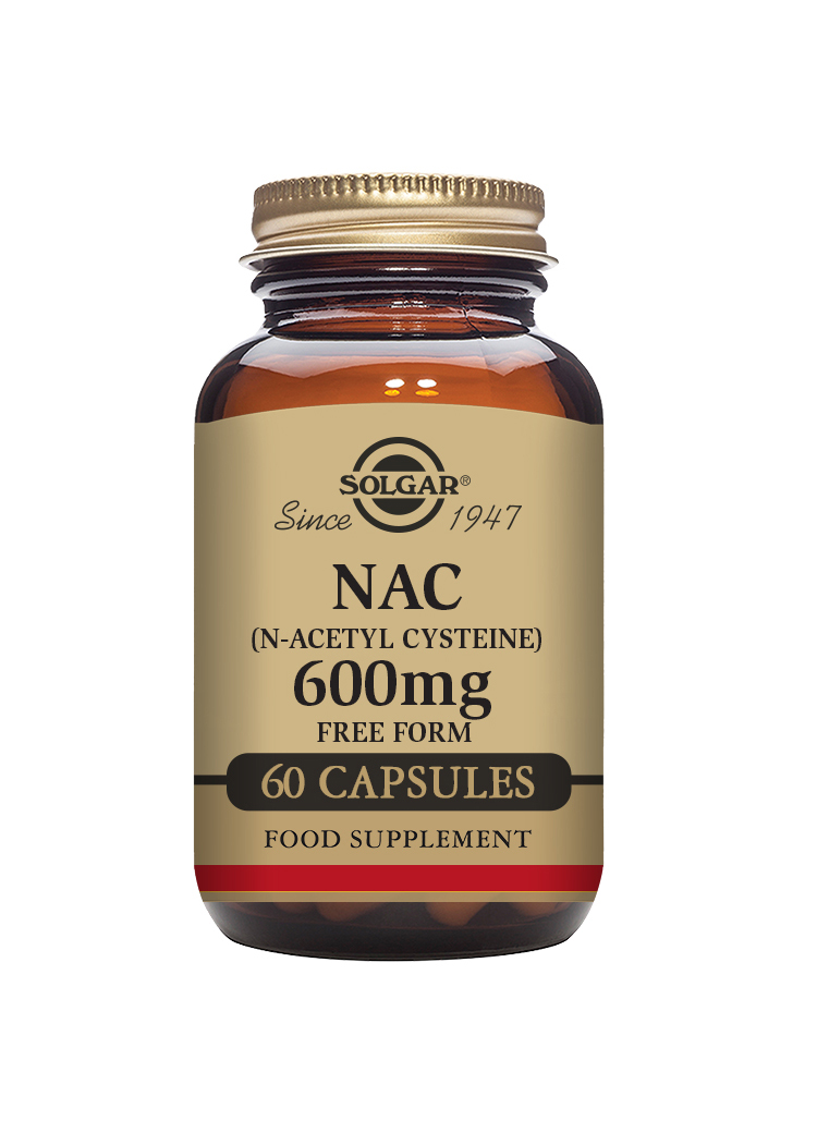 NAC (N-Acetyl Cysteine) 600mg 60's