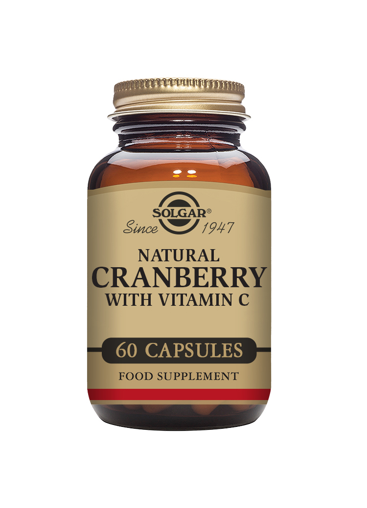 Natural Cranberry with Vitamin C 60's