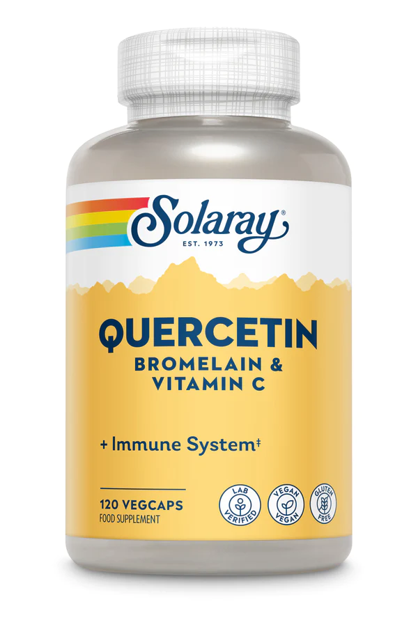 Quercetin Bromelain & Vitamin C 120's