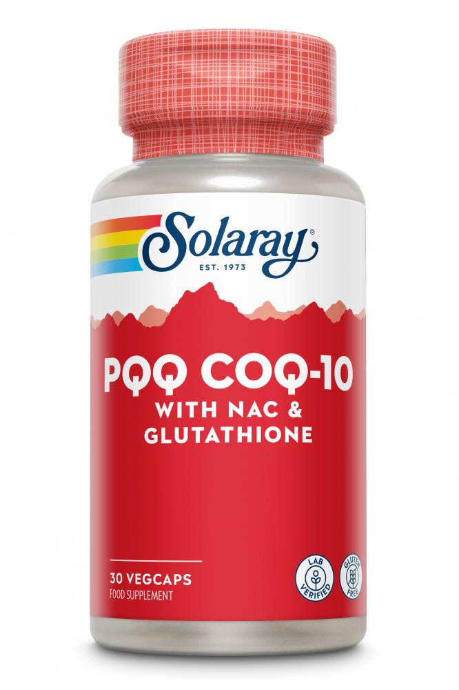 PQQ COQ-10 with NAC & Glutathione 30's