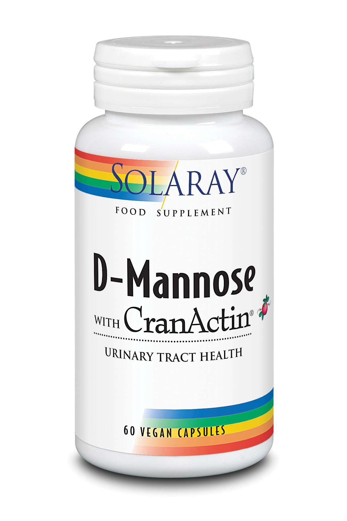 D-Mannose with Cranberry Extract (Cranactin) + Vitamin C 60's