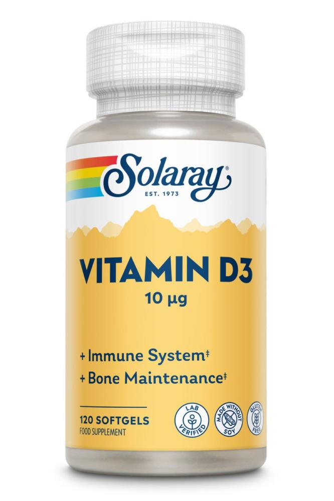 Vitamin D3 10ug 120's