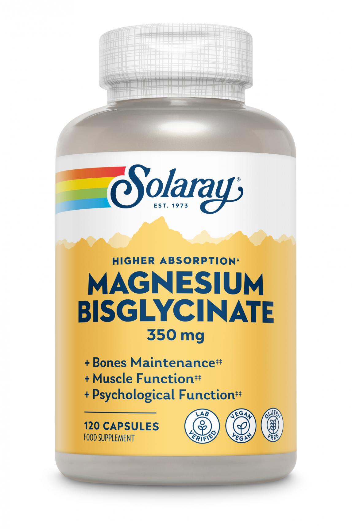 Magnesium Bisglycinate 350mg 120's