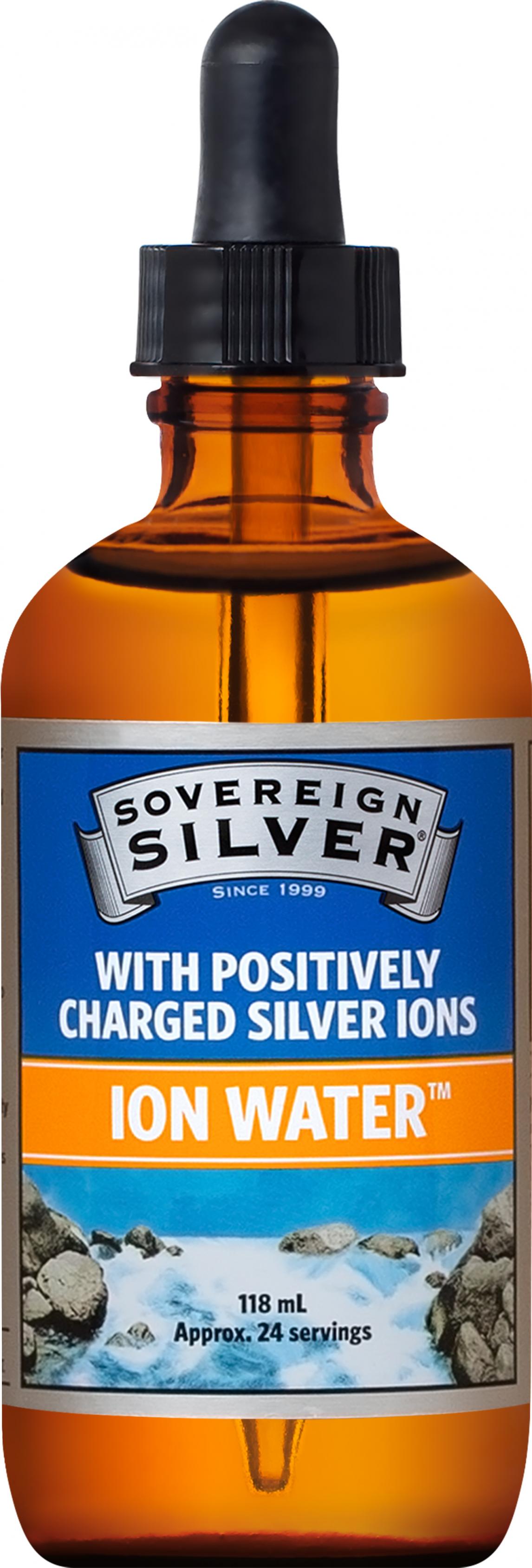 Sovereign Silver ION Water 118ml Dropper Top