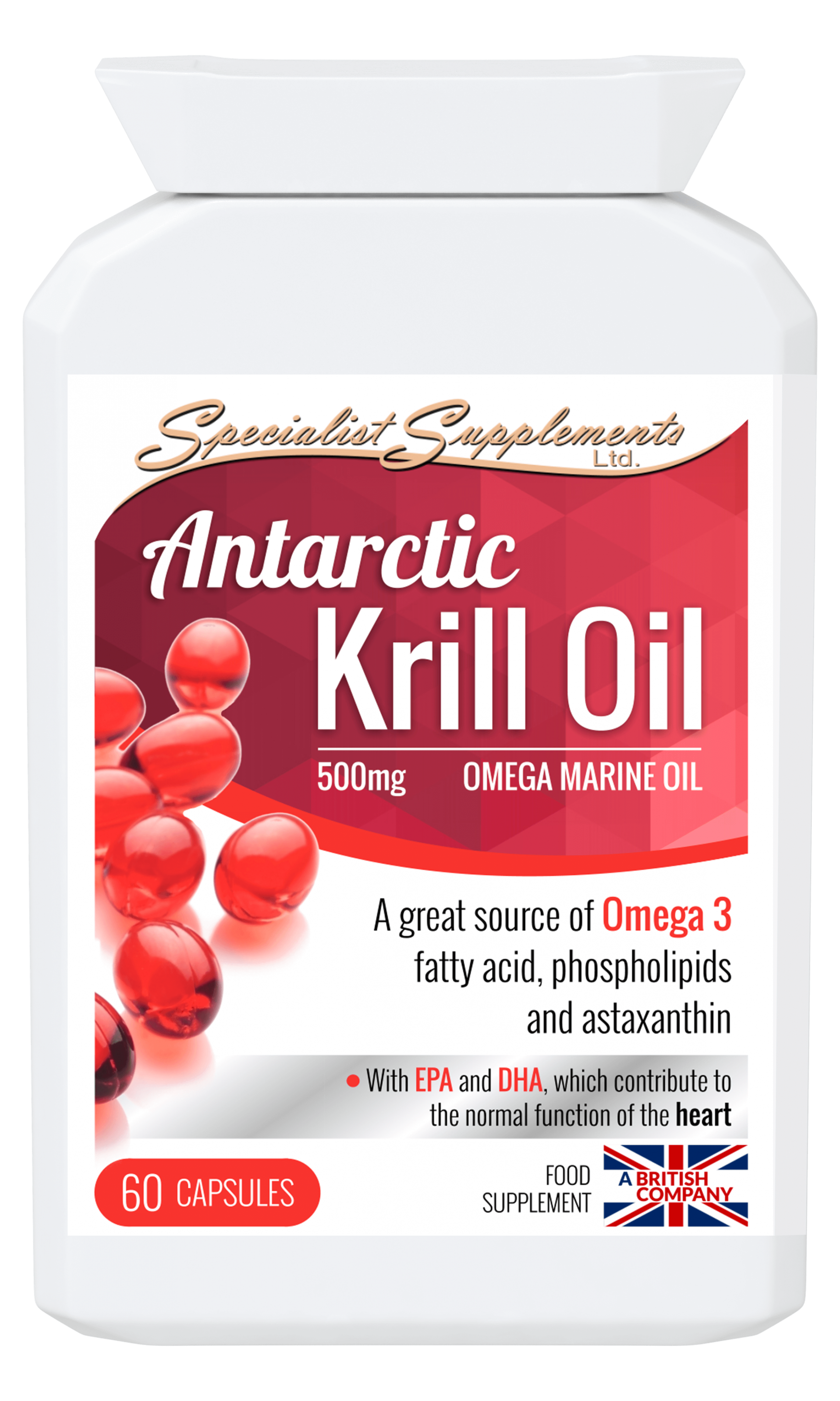 Antarctic Krill Oil 500mg