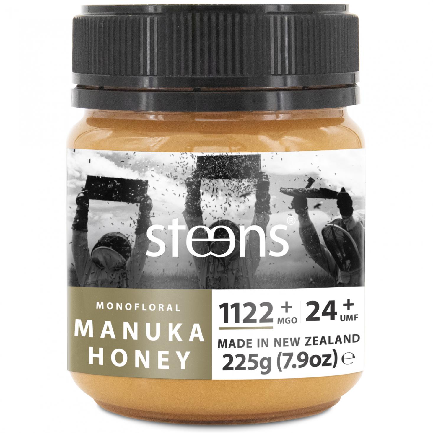 Monofloral Manuka Honey 1122+ MGO 24+ UMF 225g