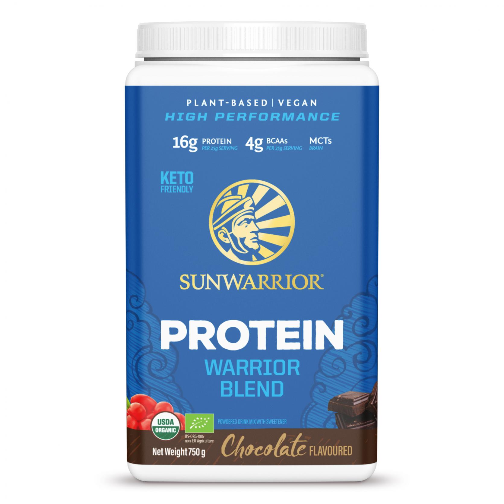 Protein Warrior Blend Chocolate 750g (Blue Tub)