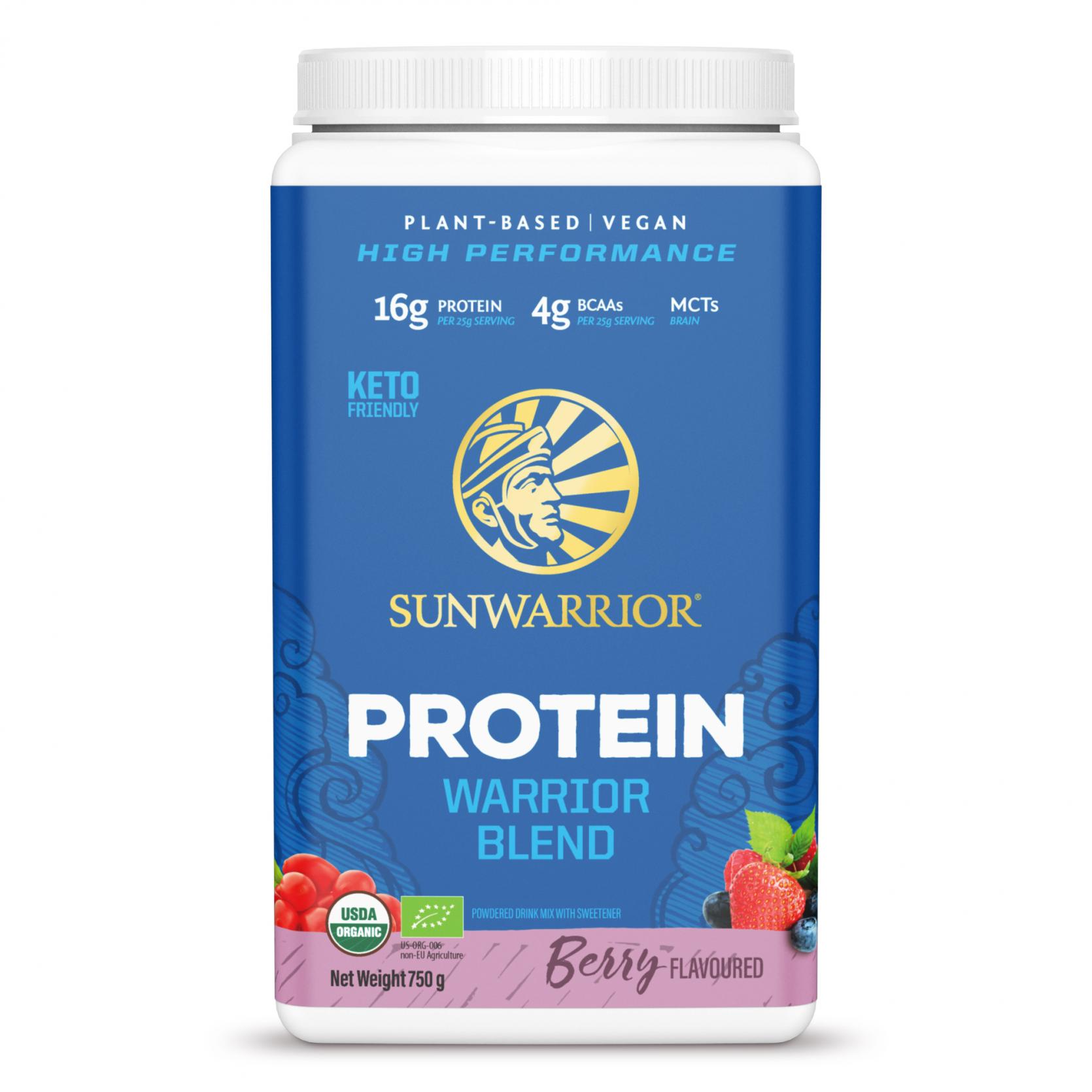 Protein Warrior Blend Berry 750g (Blue Tub)