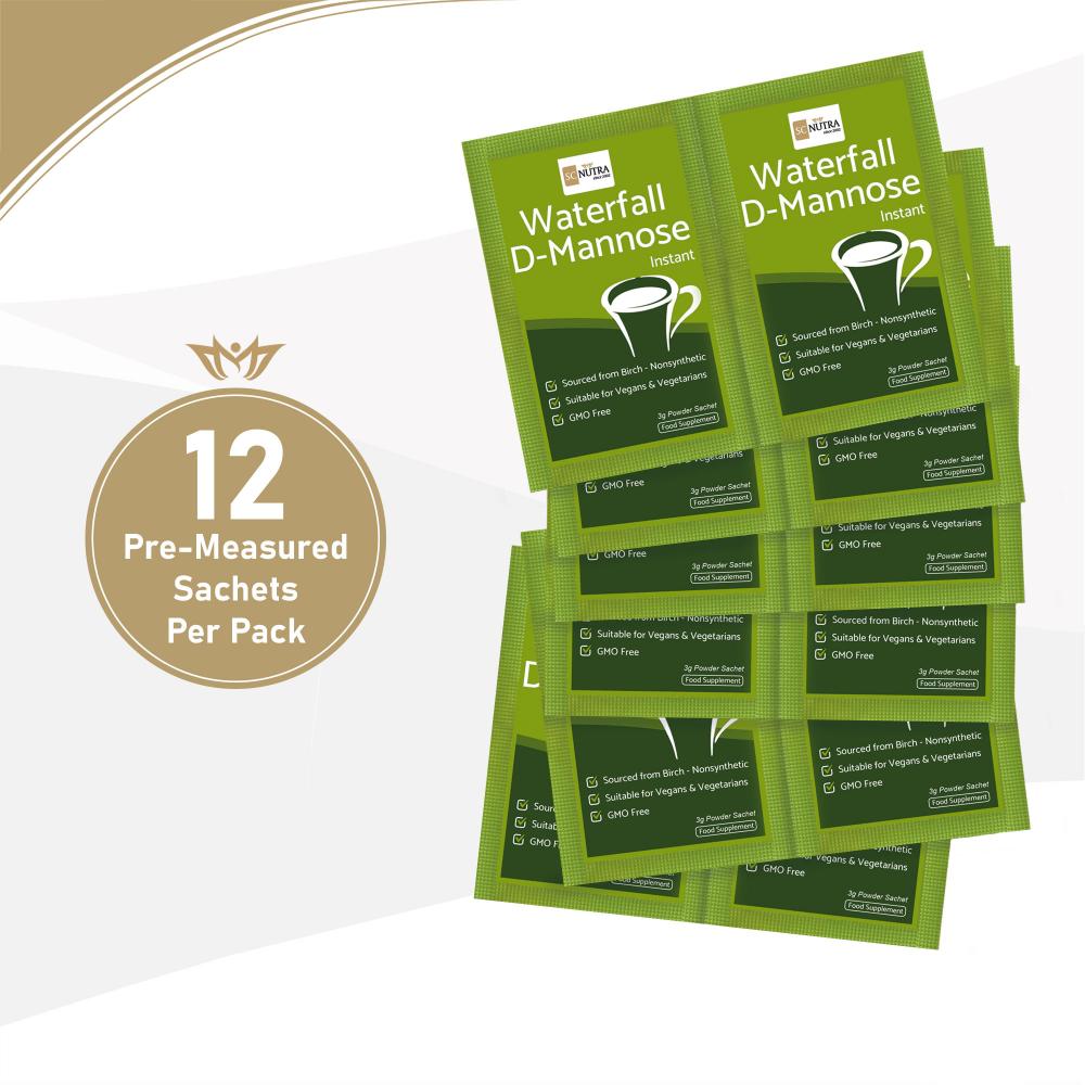 Waterfall D-Mannose Instant 12 x 3g Sachets