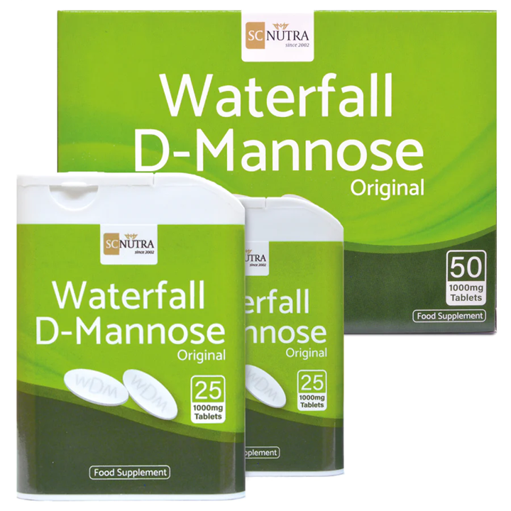 Waterfall D-Mannose Original 1000mg 50's