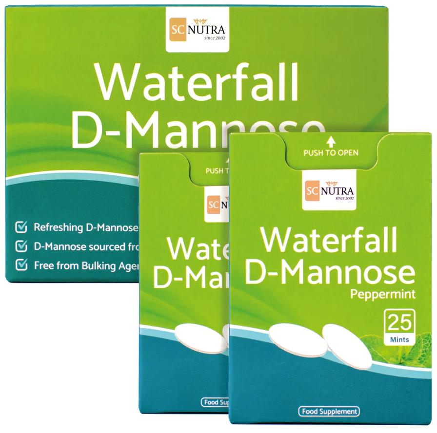 Waterfall D-Mannose Peppermint 50 Mints