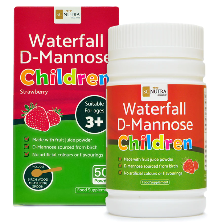 Waterfall D-Mannose Children Strawberry 50g