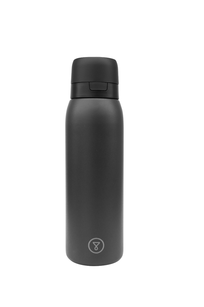 BottlePro Black Water Filter Bottle (Water Filter Included)