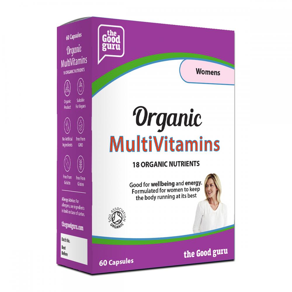 Organic MultiVitamins Womens 60's