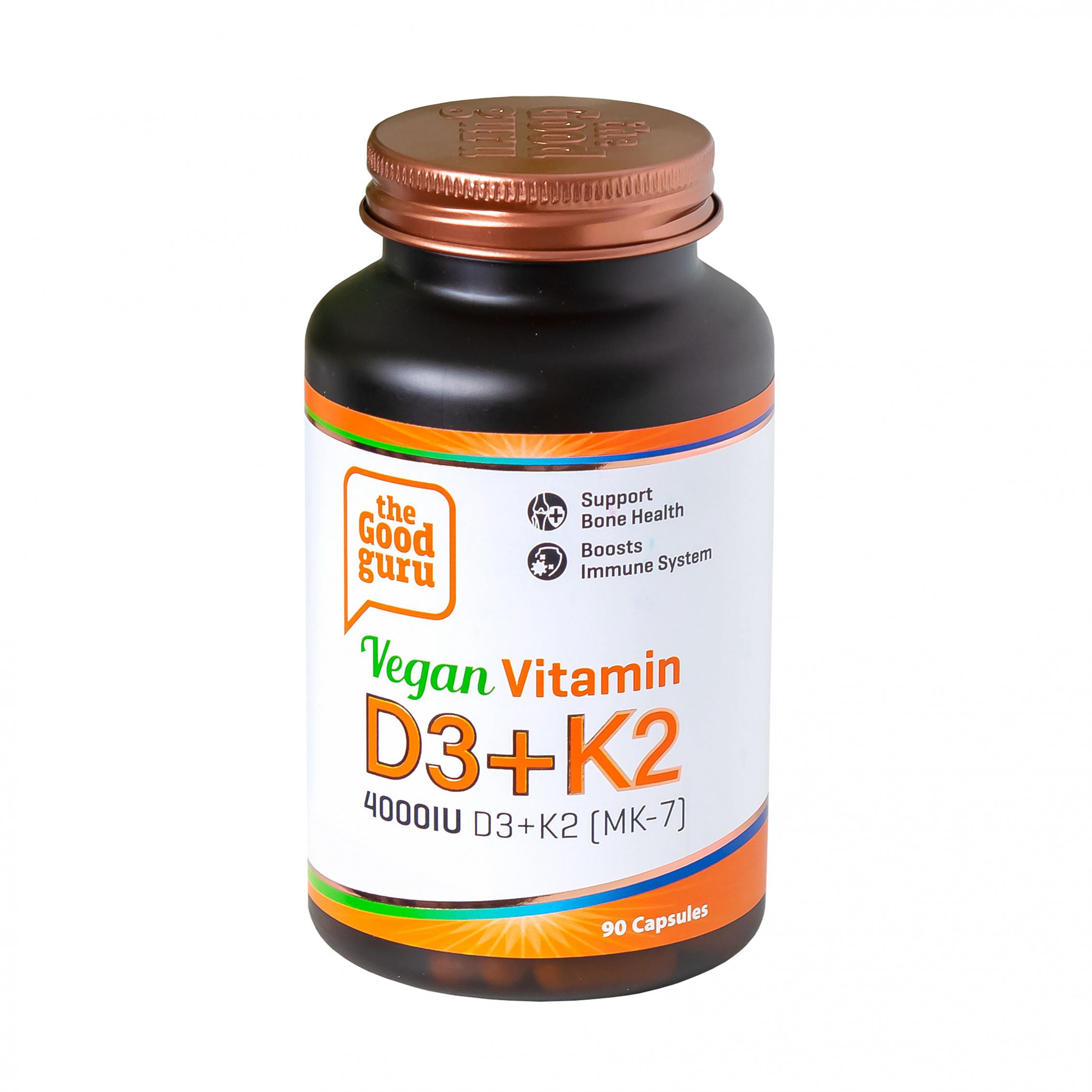 Vegan Vitamin D3+K2 90's