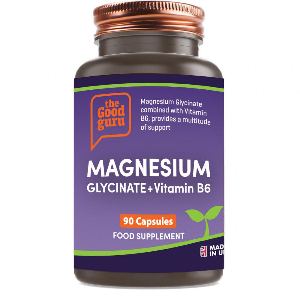 Magnesium Glycinate & Vitamin B6 90's