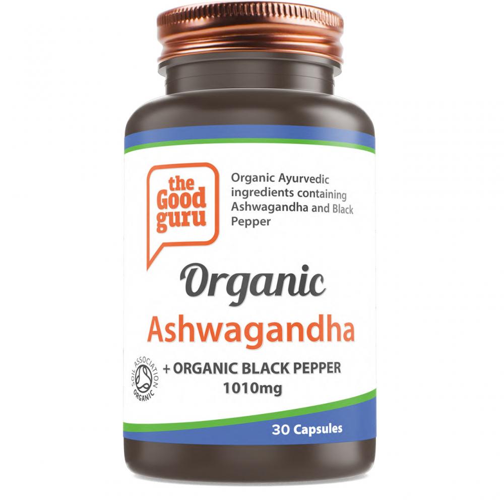 Organic Ashwagandha + Organic Black Pepper 30's