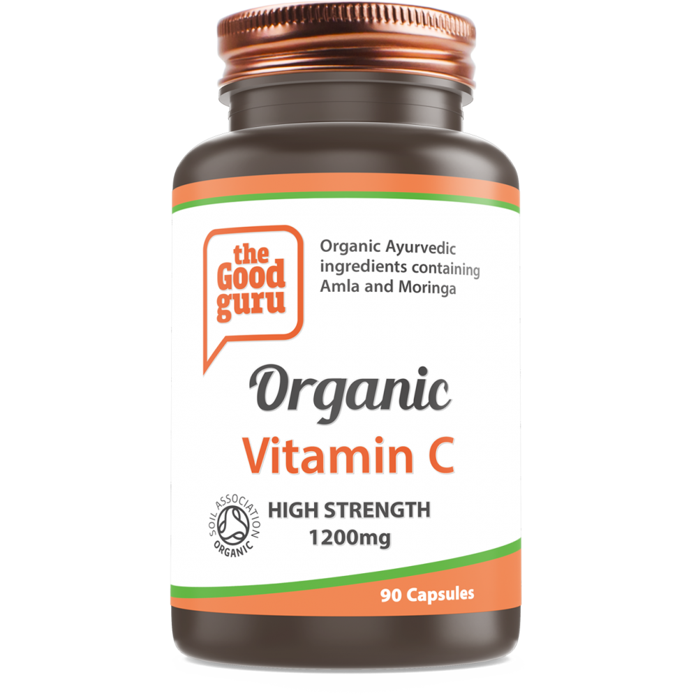 Organic Vitamin C High Strength 1200mg 90's