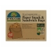 Paper Snack & Sandwich Bags 19cm x 16.2cm x 5.7cm 48s