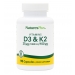 Product - Vitamins D3 & K2 25ug (1000iu) / 100ug 90s