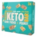 Plant Based Keto Bar Choc Fudge & Peanut 3x30g Multipack