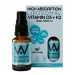 High Absorption Liposomal Vitamin D3 + K2 1000-3000IU Oral Spray Peppermint 25ml