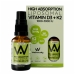 High Absorption Liposomal Vitamin D3 + K2 1000-3000IU Oral Spray Lime Crush 25ml