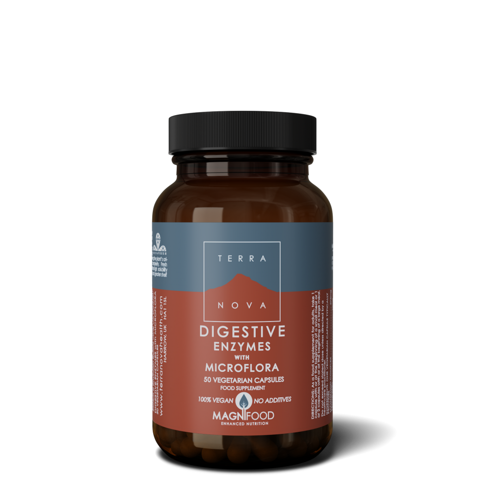 Digestive Enzymes with Microflora 50's