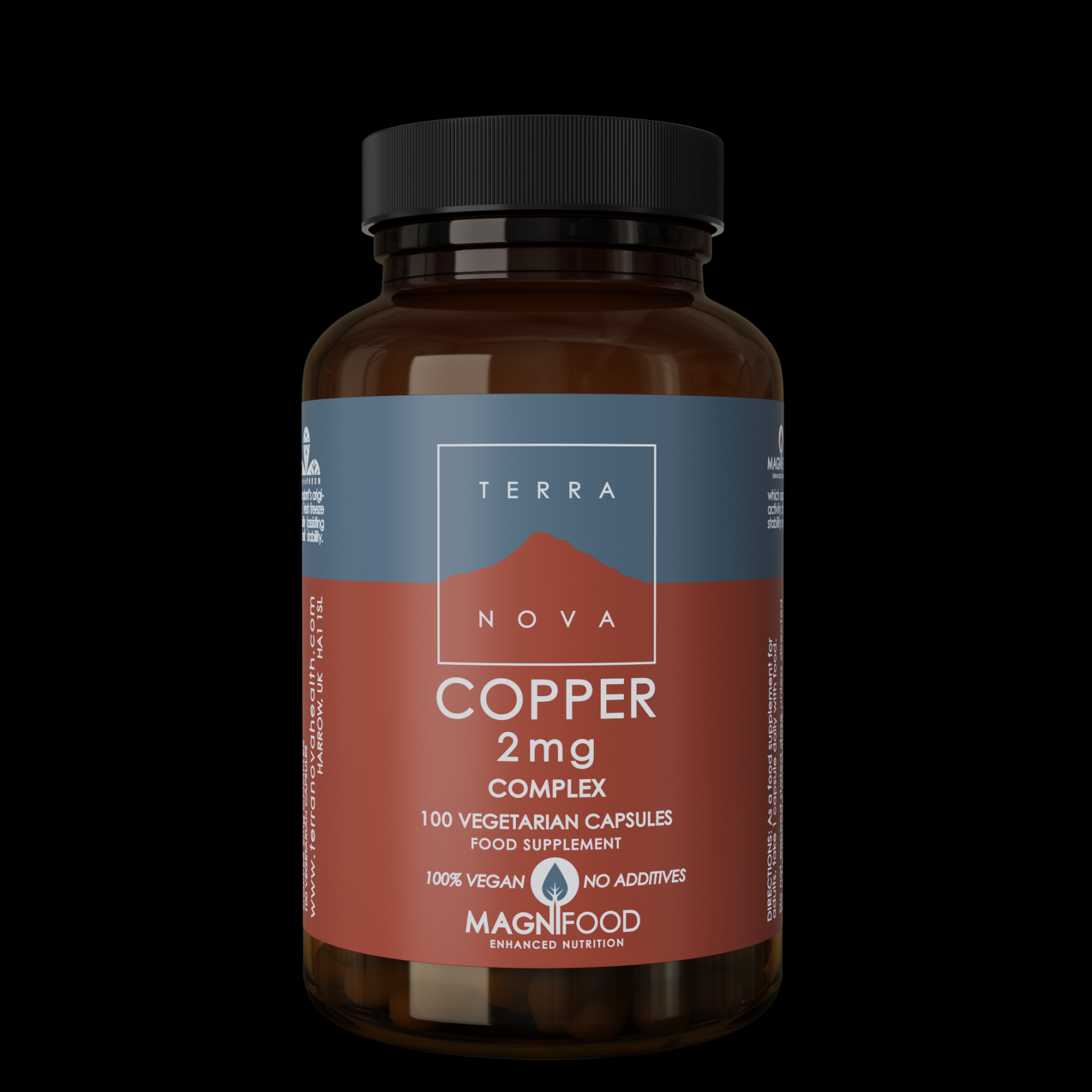 Copper 2mg Complex 100's The Natural Dispensary