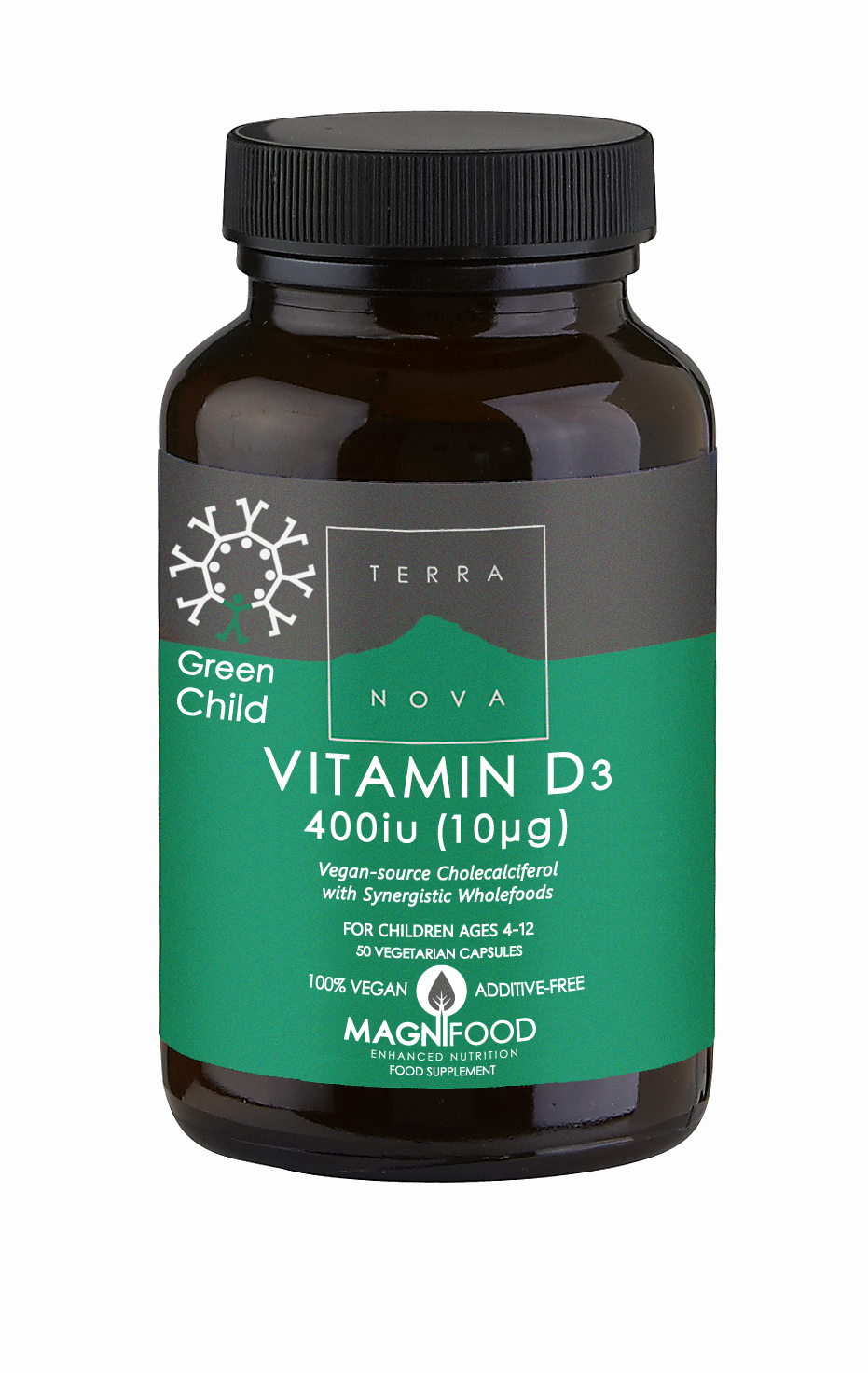 Green Child Vitamin D3 400iu 50's