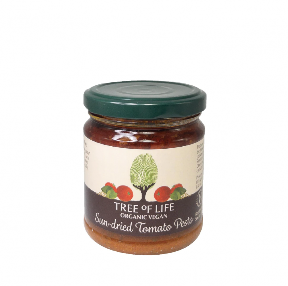  Organic Vegan Sun-dried Tomato Pesto 180g