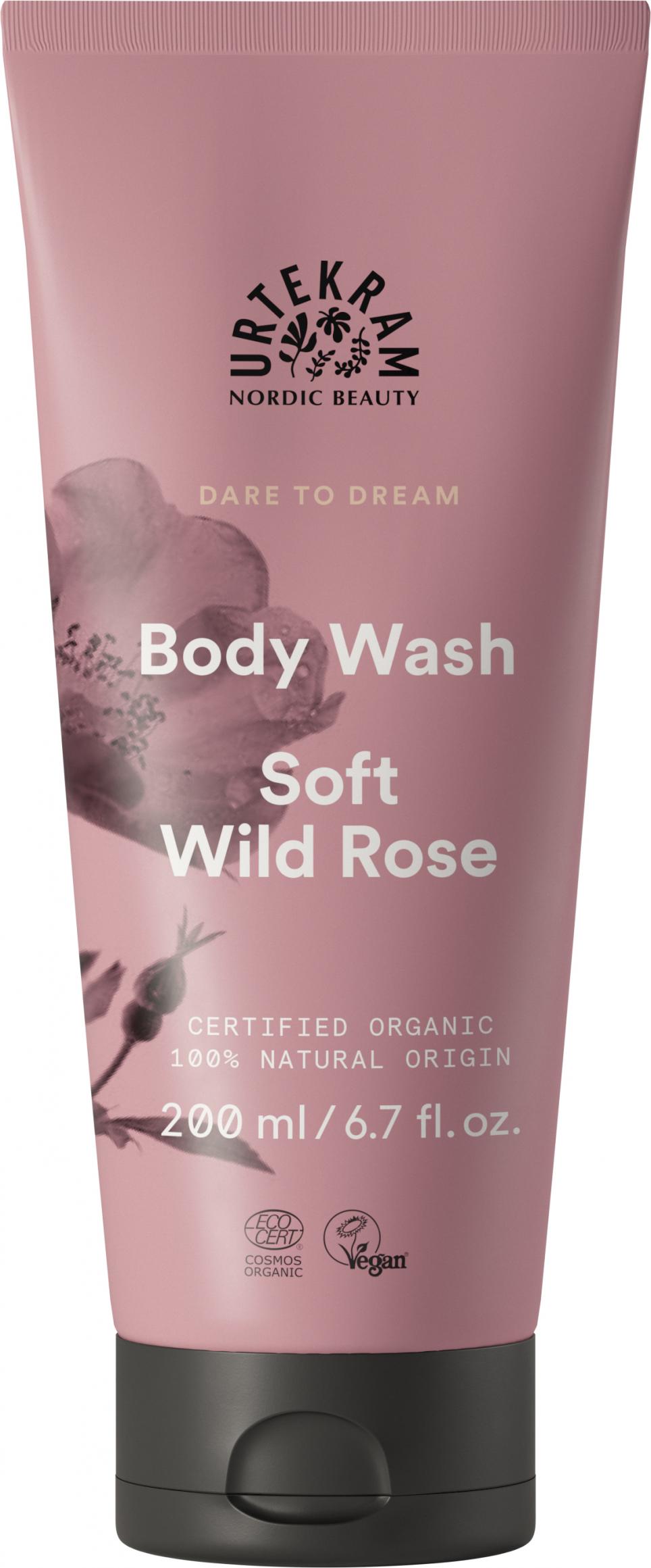 Body Wash Soft Wild Rose 200ml