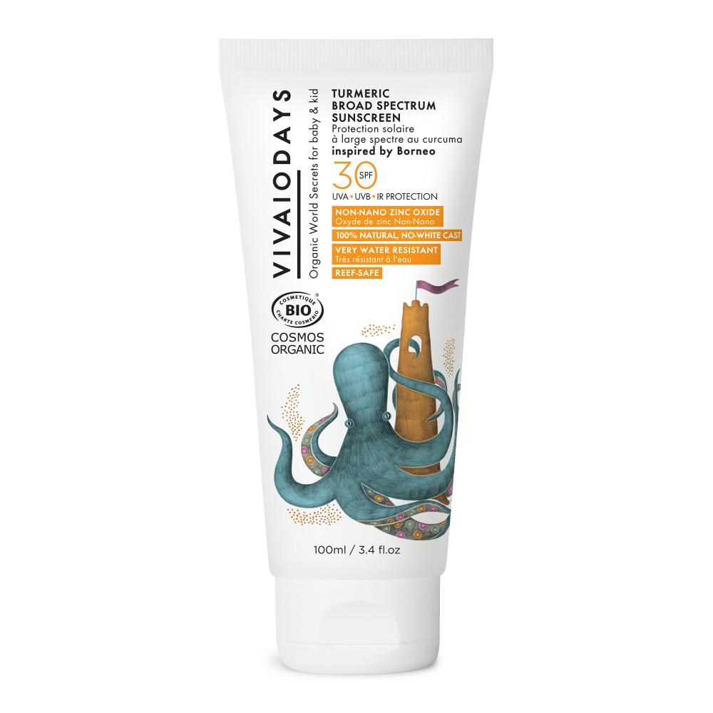 Turmeric Broad Spectrum Sunscreen SPF30 100ml
