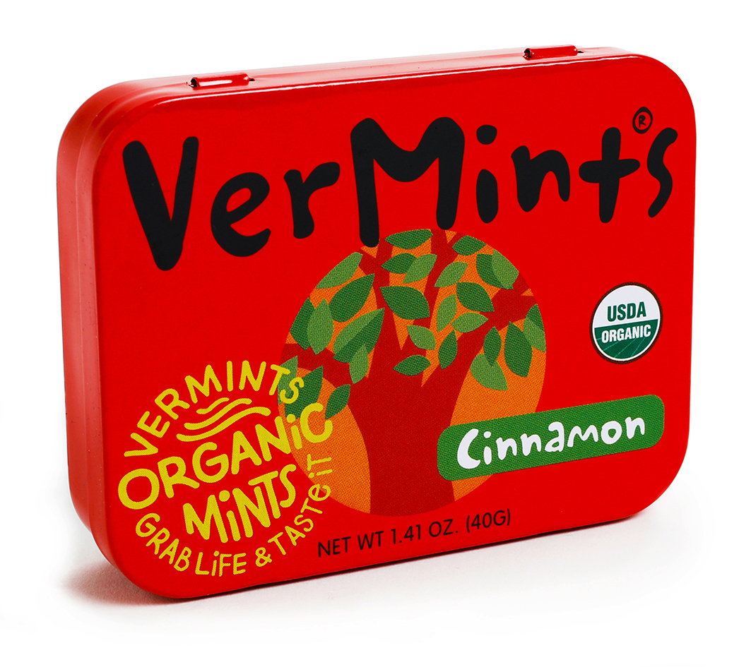 Organic Cinnamon Mints 40g